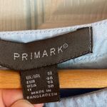 Primark  Women's Size 14 Oversized Linen Viscose Summer Sky Blue Short Sleeve Top Photo 1