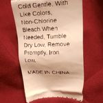 SheIn Curve Burgundy Blouse Size 4XL Photo 6