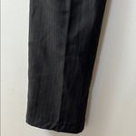 Heritage 1981 Women’s Dress Pants Brown Pinstriped Trousers Size 32 Photo 5