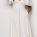 Baltic Born  Indie Back Tie Dress White Midi New Without Tags Photo 0