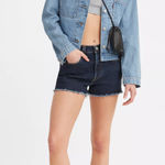 Levi's Women's Size 33 501 Original Fit High Rise Cut Off Denim Shorts Americana Photo 0