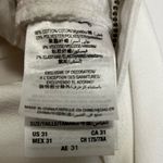 Juicy Couture  Blk Label Women’s Y2K White Flare Jean Velour Stripes Size 31 Photo 4