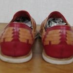 Ladies' Mexican Made Sidrey Catrina Huarache Shoes Size US 8 Tan Photo 3