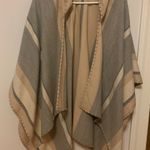 Francesca's Sweater Knit Poncho Photo 0