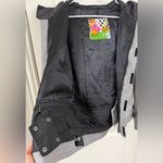 Burton  Dry Ride and Gray Plaid Women's Ski Jacket with Detachable Faux Fur Hood Photo 4