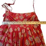 Free People  Molly Pink Floral Tunic Tank Size XS Babydoll Boho Y2K Bloomcore Photo 6