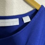 New York & Co Cobalt Blue Belted Middle Career Work Dress Small Photo 6