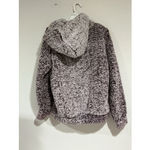 Special One Woman’s Premium Collection Medium Hooded Purple Sherpa Jacket Photo 3