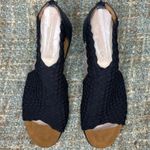 Comfortiva Alesha Stretch Woven Wedge Heeled Sandal in Navy (Wide) Size undefined Photo 7