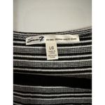 7 For All Mankind  Pima Cotton Short Sleeve Wrap Around Tie Shirt Top Sz Large Photo 5