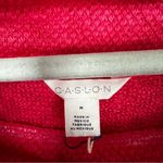 Caslon  Womens Sz M Pink 3-in-1 Cowl Neck Off Shoulder Knit Sweater Convertible Photo 6