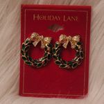 Macy's Holiday Lane Wreath Earrings  Photo 7