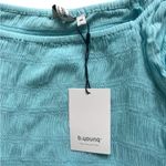 B.young Smocked Cap Sleeve Dress | Small (EU 36) Blue Photo 2