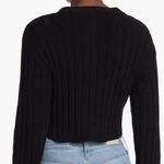 Abound  Long Sleeve Ribbed V-Neck Cropped Knit Top Size XL Photo 6