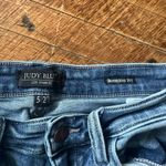Judy Blue boyfriend slouchy distressed stretchy 5/27 boutique jeans Photo 1