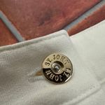 St. John Sport White High Waisted Cropped Pants Size 0 Photo 2