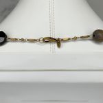 Chico's Chunky Mixed Media Beaded Statement Necklace Gold Tone β¨ Photo 3