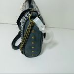 Classic Houndstooth Leather Purse New Gray Photo 5