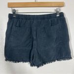 Bella Dahl  Grey Frayed Hem Short Photo 9