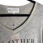 Wildfox new My Other Costume Halloween Tee T Shirt Heather Grey Oversize M Photo 8