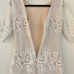 Lulus Sweet Messages White Embroidered Lace Half Sleeve Mini Dress Size S Photo 10