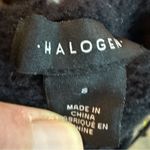 Halogen Nordstrom ‎ Tie Back Black Oversized Sweater Size Small Bow Tie Back Photo 5