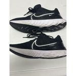 Nike  Black White Women’s Flyknit Laced Sneakers DD3024-001 8M Photo 9