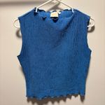 Good Luck Gem Mock Neck Sleeveless Top Photo 0