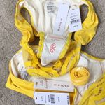 PilyQ gold lace bikini. NO STRAPS. Retails $192. Medium Photo 14