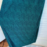 Covington  Petite Green Maxi Dress MP Sleeveless Faux Wrap Tie Waist Long Photo 5