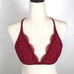 Victoria's Secret Victoria’s Secret Body by Victoria front closure lace padded racer back bra M Photo 0