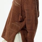 Roxy  JR NEW Hippie Hoodie Relaxed Sweater Sz L Photo 0