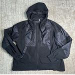 Free People : Black Fleece Windbreaker Hoodie Photo 3