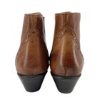 Durango  Leather Ankle Boots 7.5 Brown Western Cowboy Slip On Everyday Wear Photo 9