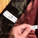 Vintage Teddy Fuzzy Faux Fur shearling boho penny lane hipster phobe western puf Brown Size L Photo 8