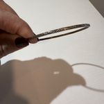 Set of 5 Stackable Bangles Gold Tone Rhinestone Pearl Embellished Photo 6