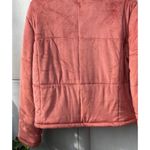 HYFVE  Women Copper Orange Bomber Side Zip Lined Cozy Puffer Jacket Sz L Photo 15