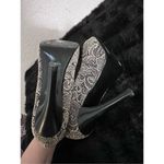 Carlos Santana  paisley tapestry platform heels 8 Photo 3