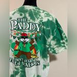 Buc-ee's EUC Buc-ee’s Green and White Tie Dye St Patrick’s Day Graphic Tee size XL Photo 6
