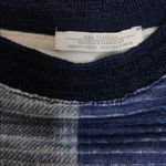 ZARA ✨ Trafaluc Blue Square Ribbed Sweatshirt ✨ Photo 4