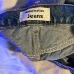 Reformation COPY - Dixie High Rise Jean shorts size 28 Photo 2