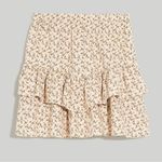 Madewell  Flannel‎ Pull-On Mini Skirt Photo 3