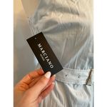 Guess by Marciano Guess Blue Asymmetrical Dress with Belt Size 2 NWT Photo 7