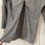 Bar III Silver Metallic Knot Back Top Shiny Sparkly Shimmer Open Back NYE New Ye Photo 2