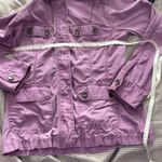 Eddie Bauer  purple utility jacket small Photo 2