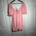 Urban Outfitters  • Babydoll Mini Dress • Pink • Medium Photo 12