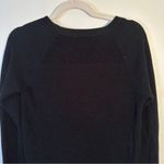 For Cynthia  Zip Pullover Sweater Womans Size S Black Photo 8