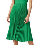 LK Bennett  Avalon Pleated Green Dress Photo 0