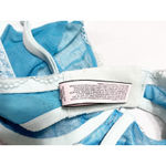 Victoria's Secret  Body‎ By Victoria Unlined Demi Bra 36C Coquette Blue Lace Bow Photo 3