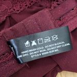 Rene Rofe Grand Finale Ruffle Burgundy Lace M/L Red Size undefined Photo 14